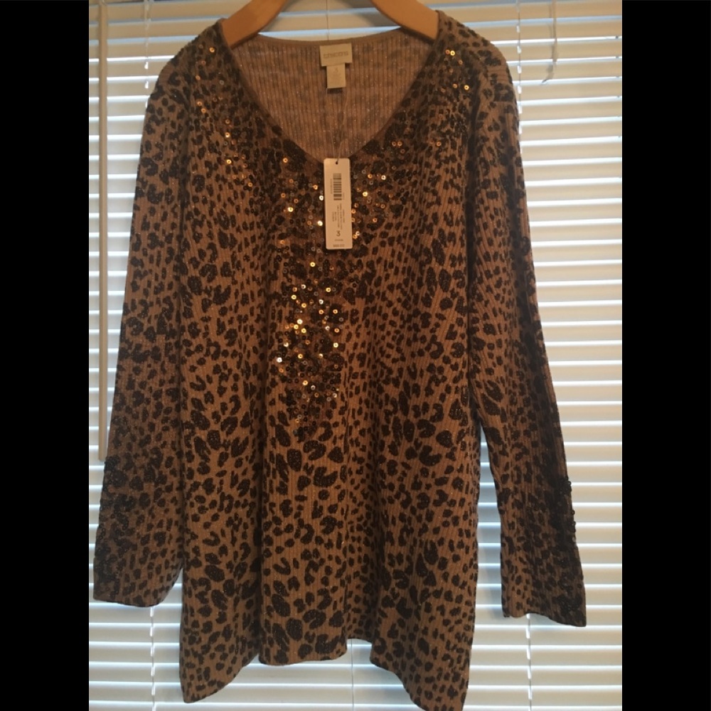 Sequin sweater